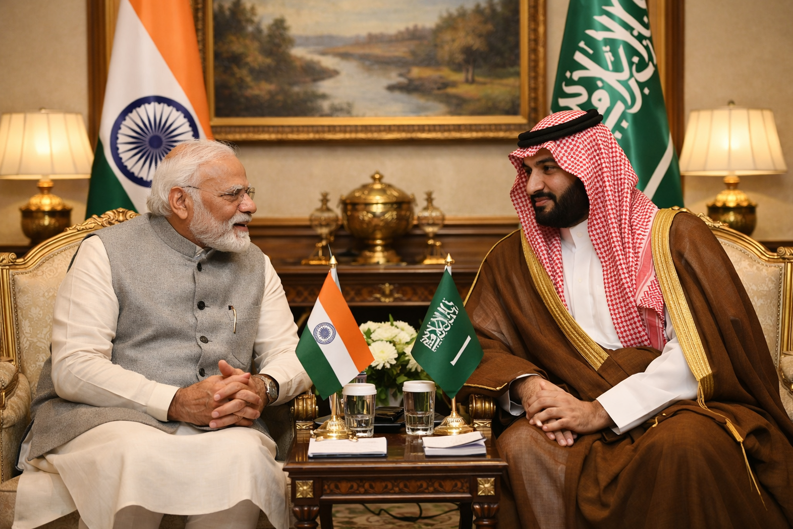 PM Holds Crucial Talks with Saudi Crown Prince Mohammed bin Salman